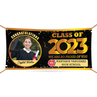 Graduation 2024 Personalized Photo Banner Sign