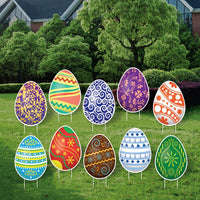 Easter Egg 2024 Yard Sign Cutouts