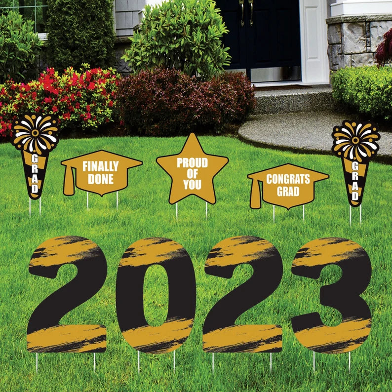 Graduation 2025 Yard Sign Letters