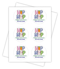 Custom Easter Bunny 2024 Stickers