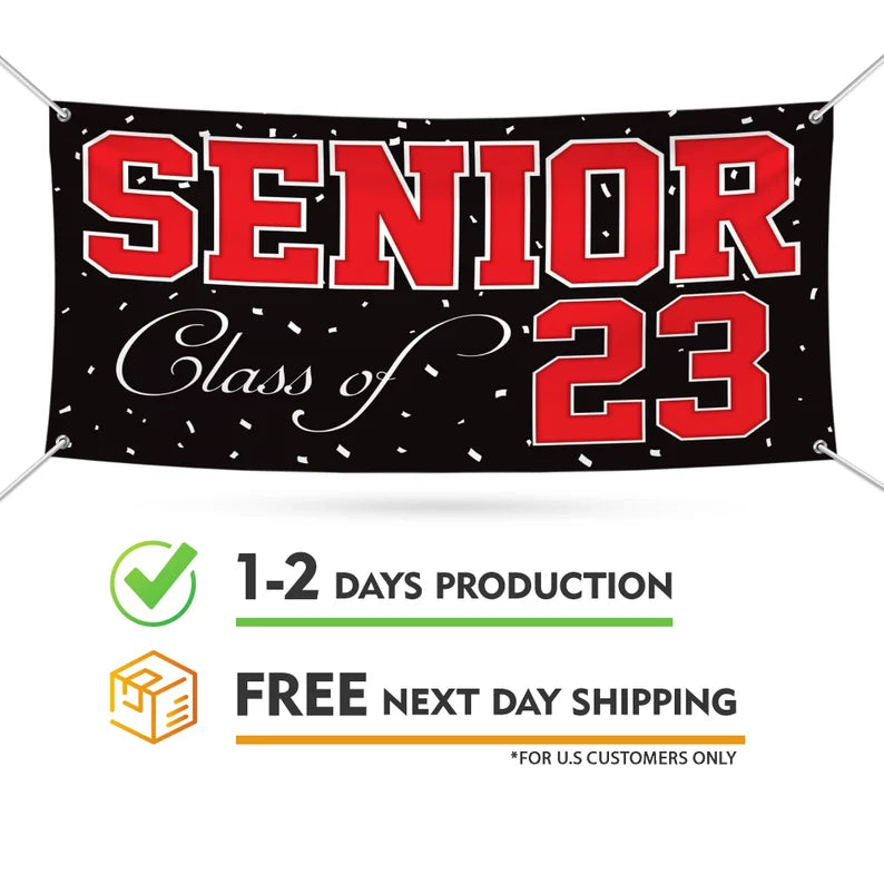 Senior Graduation 2024 Banner Sign