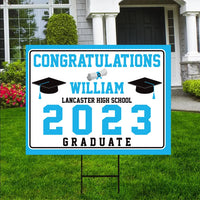 Custom Graduation Yard Sign 2024