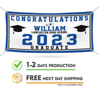 Graduation 2025 Personalized Banner Sign