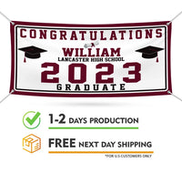 Graduation 2025 Personalized Banner Sign