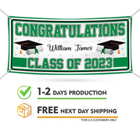 Graduation 2025 Personalized Banner Sign