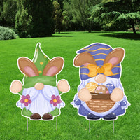 Happy Easter 2024 Yard Sign Cutouts