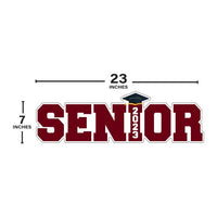 Personalized Senior Graduation 2024 Coroplast Sign