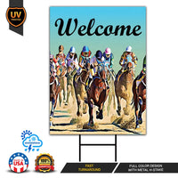 Kentucky Horse Racing Yard Sign