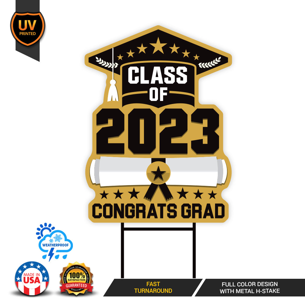 Personalized Graduation Yard Sign 2024 – Voila Print Inc